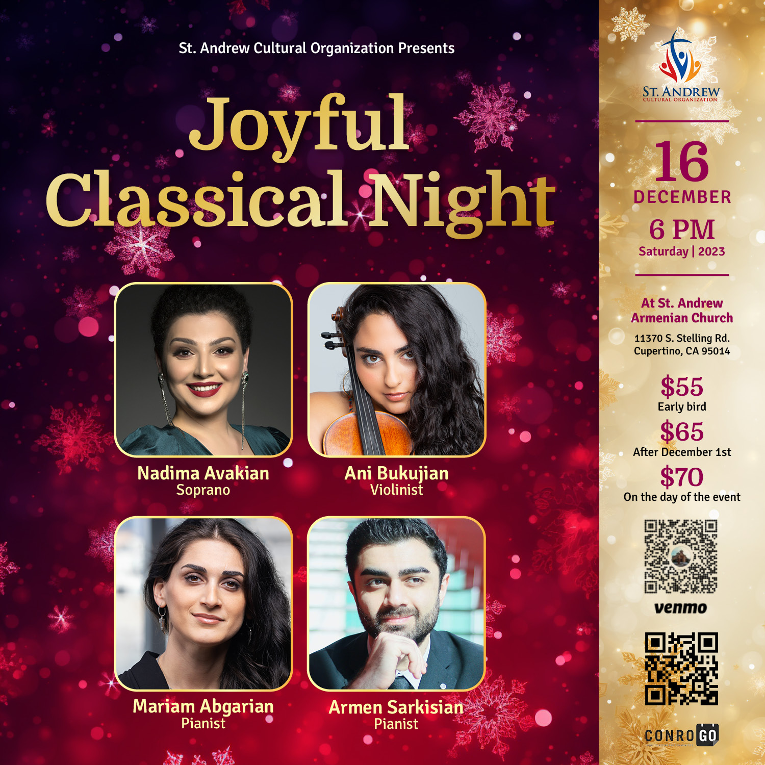 Joyful Classical Night 