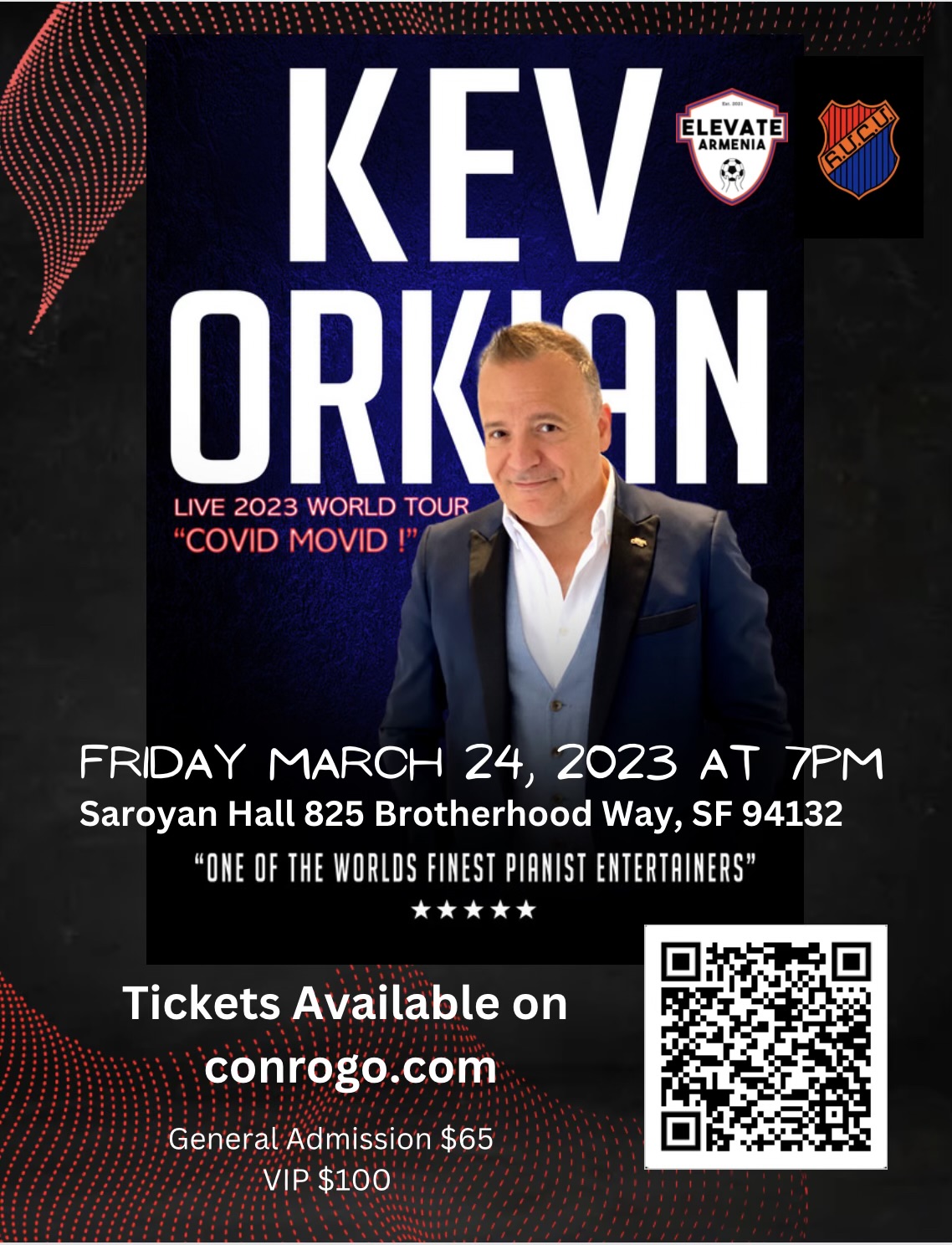 Kev Orkian Live 2023 World Tour