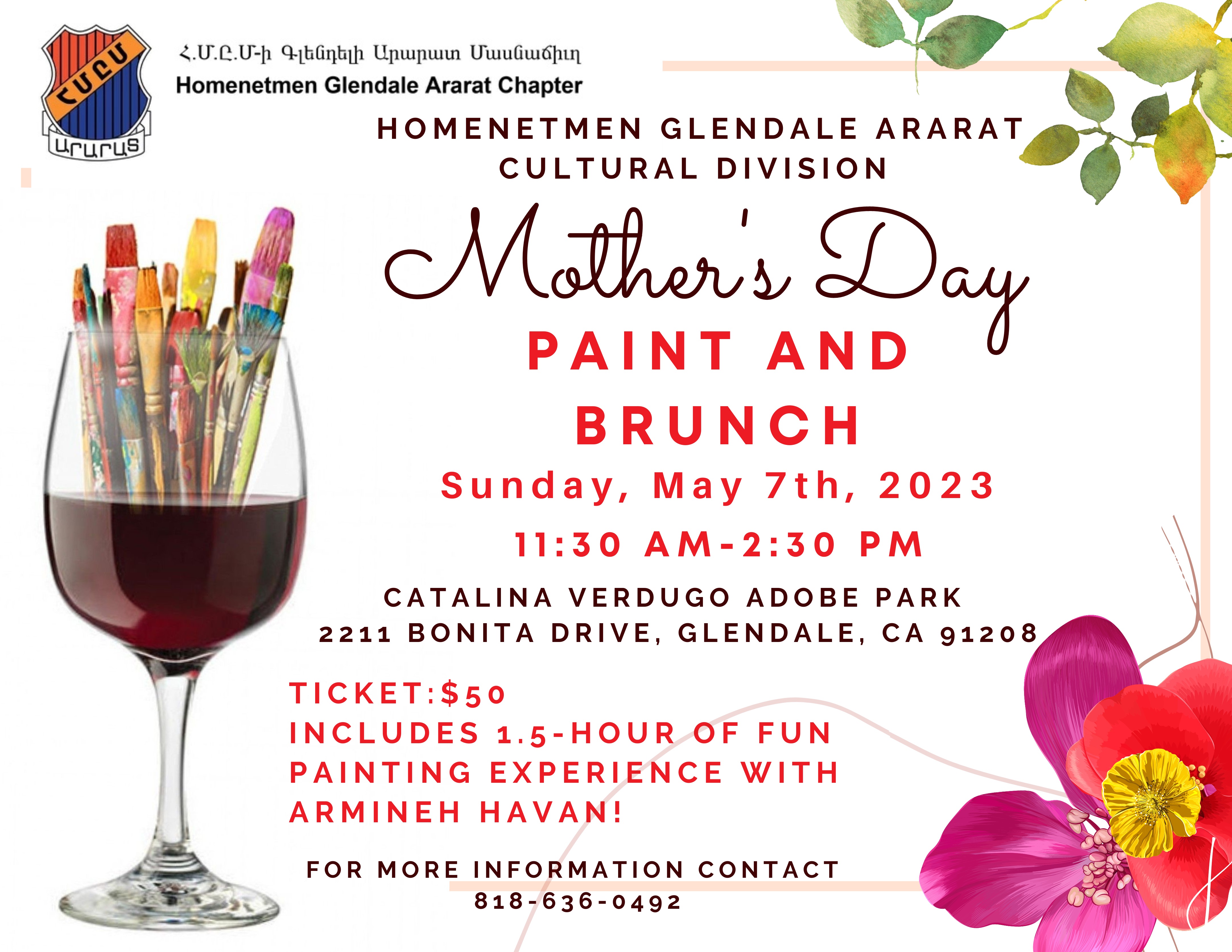 Mother's Day Paint and Brunch